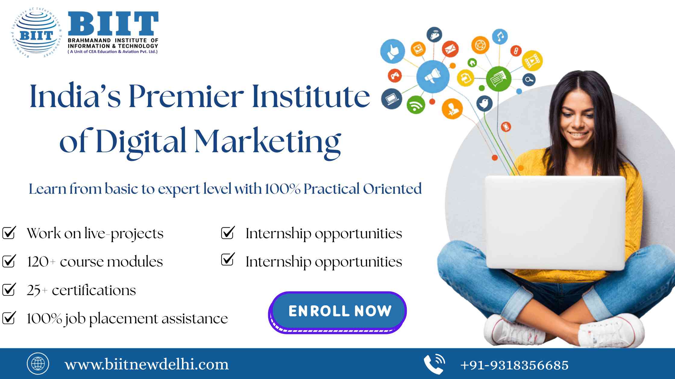 Indiaβs Premier Institute of Digital Marketing